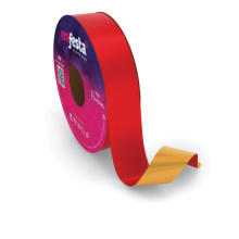 Fita Dupla Face Vermelho e Dourado